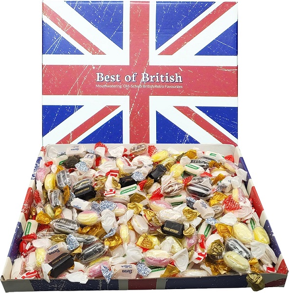 Sugar Free Sweets Selection Union Jack Box 800g Sugar Free Sweets Selection Union Jack Box 800g